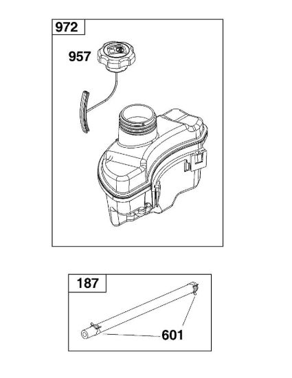 K - GRUPPO ALIMENTAZIONE CARBURANTE B&S - 12 €¦ 123P02-0067-H1 brand Stihl